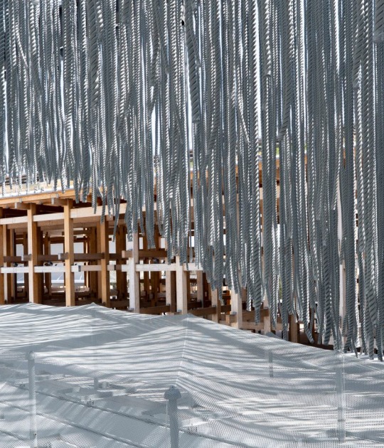 Portugal Pavilion at Expo Osaka 2025 by Kengo Kuma. Photograph courtesy by Kengo Kuma